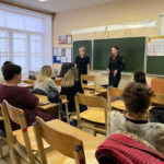 В Дмитровском г.о. сотрудники полиции приняли участие в родительском собрании