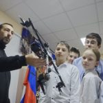 В корпусе в Подмошье Синьковской школы № 1 прошёл урок мужества