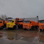 Четыре современные спецмашины прибыли недавно в «Дмитровский водоканал»