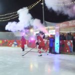 В Дмитрове на катке прошел старт 5-го сезона «Выходи во двор». Шоу-матч с участниками команды «Легенды Хоккея»