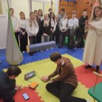 Будущие предприниматели познакомились с работой нейро-центра для детей с различными трудностями развития