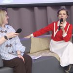 Актриса Елизавета Арзамасова побывала в Инженерной школе города Дмитрова