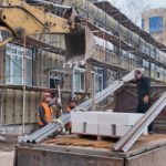 Строительные работы в детском саду «Аленушка» идут полным ходом