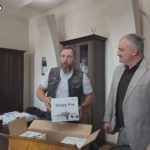 Мотоклубу «Ночные волки» были переданы три обучающих мини-дрона