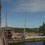 Этим летом в Дмитрове строители соединят обе стороны нового моста через Канал имени Москвы